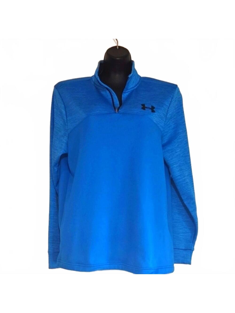 Under Armour Turquiose Blue Quarter-Zip Men's Shirt Size Small